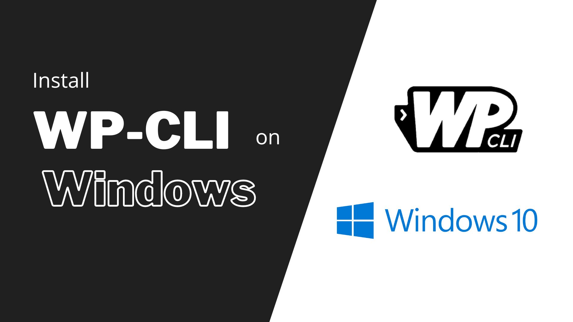 Install WP-CLI on Windows